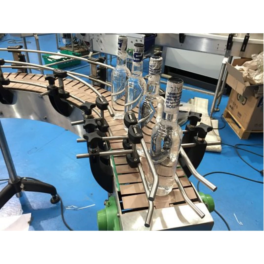 Manufacturer Customized One-year Warranty SUS304L Stable Accurate wine beverage bottle mesh belt for chain conveyor