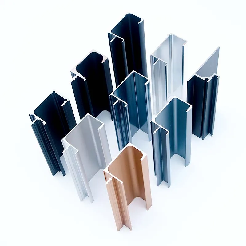 New Modern Style Anodized 6063 Aluminum Profile G Shape Handle For Cabinet Pull Handle Factory Large Stock