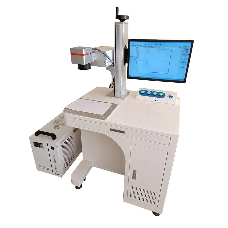 Global Certificated reliable quality  3W/5W/10W  desktop  UV laser marking machine