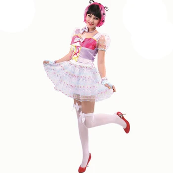 Красивое платье феи для косплея для девочек, женское платье для вечеринки на Хэллоуин, милые костюмы горничной