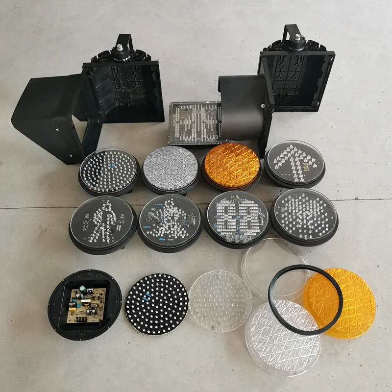 EXW Factory Price 200MM RYG LED Traffic Light Countdown Timer