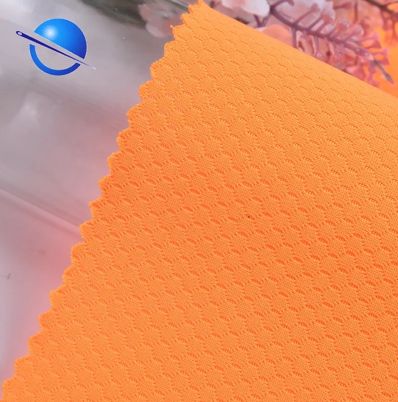 Быстросохнущая круглая трикотажная ткань для спортивной одежды, 100% полиэстер