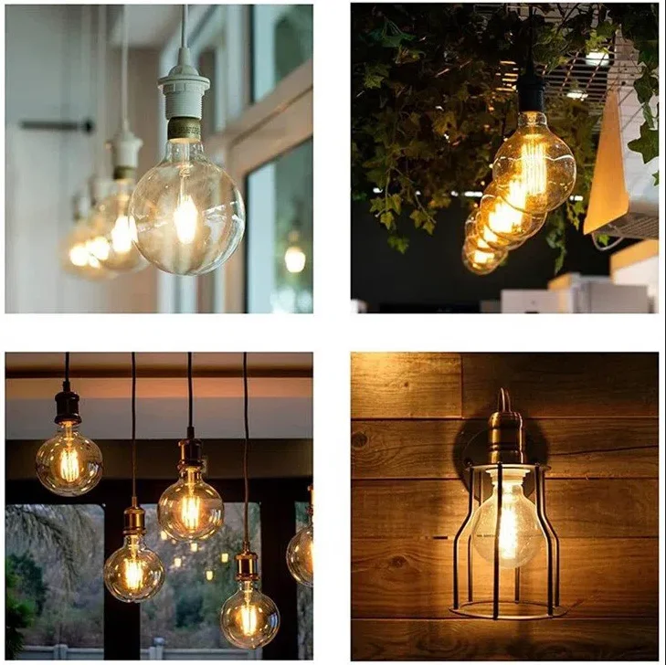 Led Filament Bulb Wholesale Shape Glass G45 G80 G95 G125  Globe  Led Filament Bulb