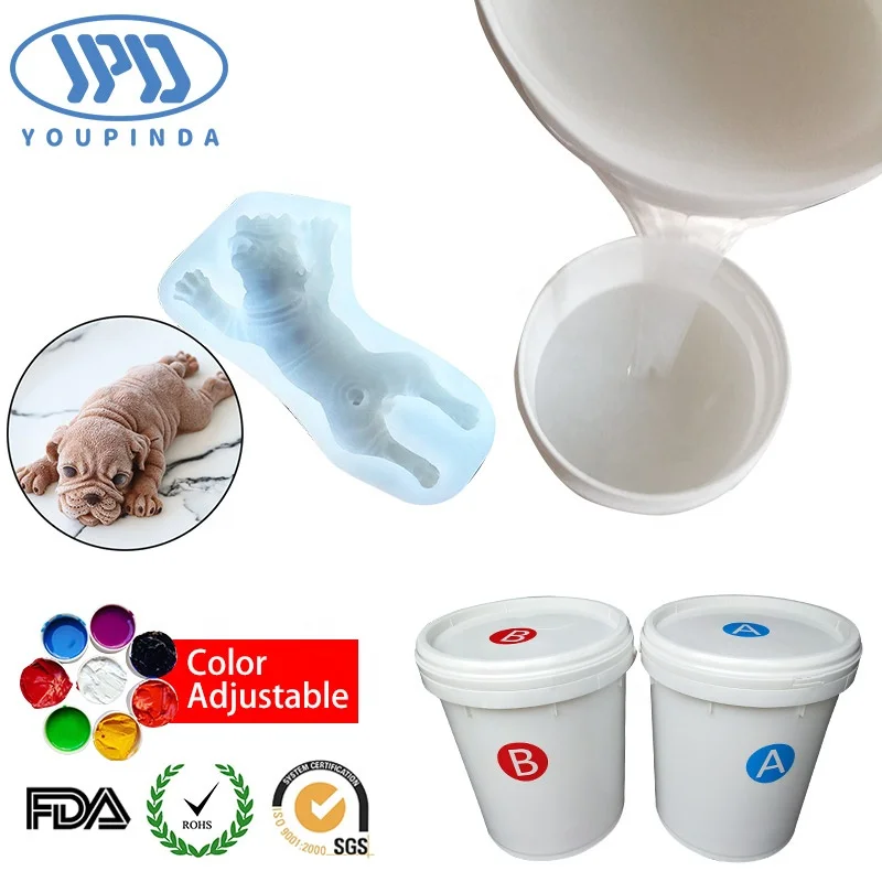 Friendly environment liquid silicone colorless transparent YPD silicone rubber