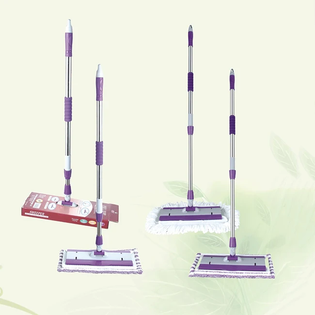 Высококачественные Плоские швабры для пола из хлопка разных