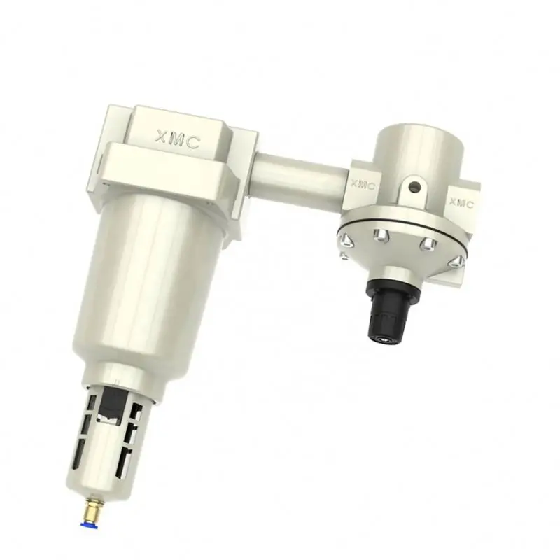 XMC Air Filter Assembly with Precision Air Flow Regulator Pneumatic Industrial Compressed Filter Portable Air Source Treatment