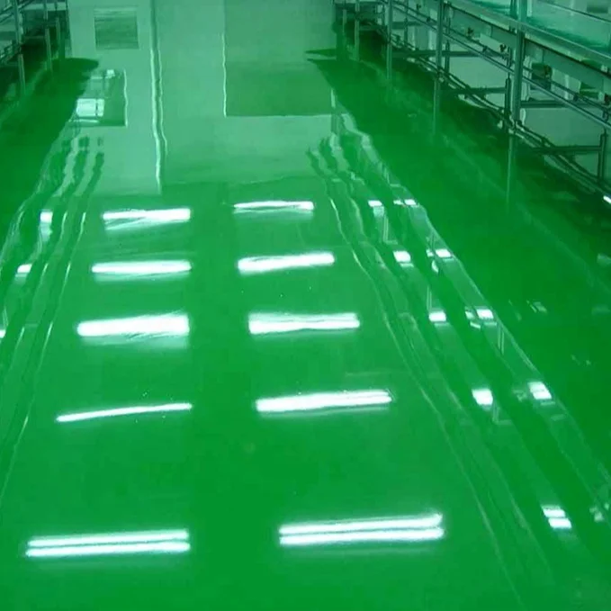 
Industrial Premixed Green Epoxy Resin Floor Coating Kit 