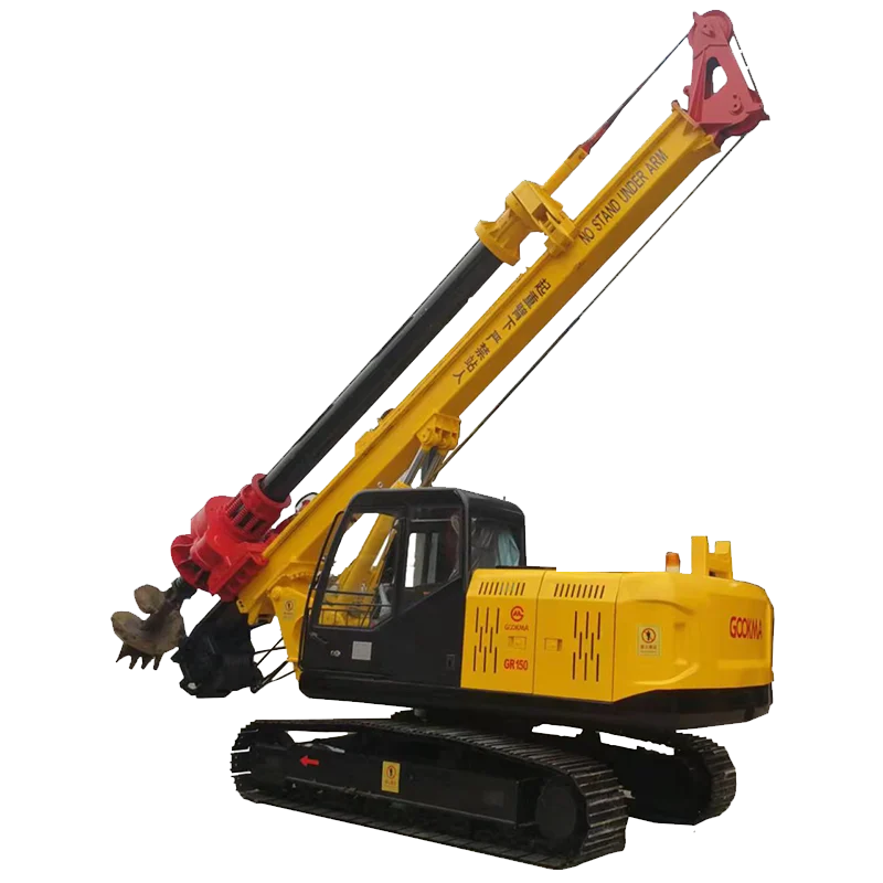 Vertical auger ground small rotary drill 1-15m holes suitable for various sites