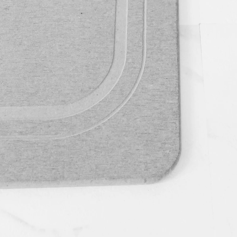 Wholesale Eco Friendly Diatomite Bath Mat Super Absorbent Diatomaceous Stone Earth Mat