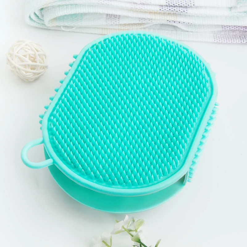 steel roller ball massage hand bath spike exfoliating massager glove