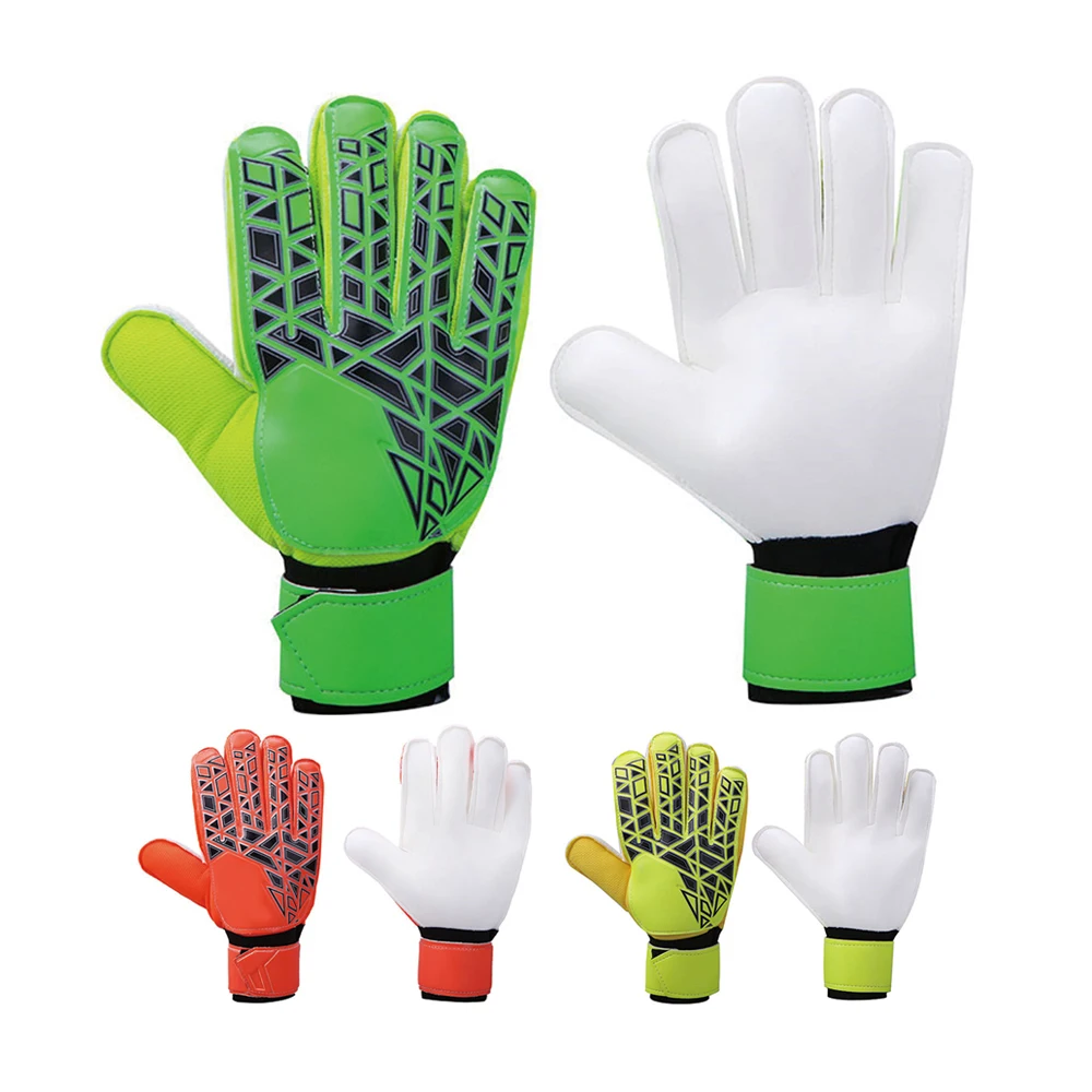 china manufacturer cheap contact latex finger protection football goalkeeper gloves for kids