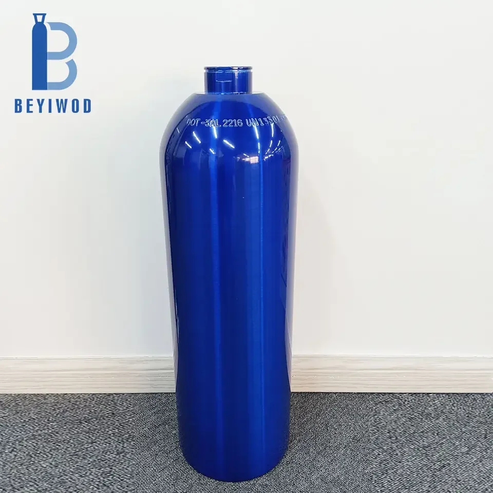 US Market New Aluminum Gas Cylinder Nitrogen Gas Tanks NOS Tanks