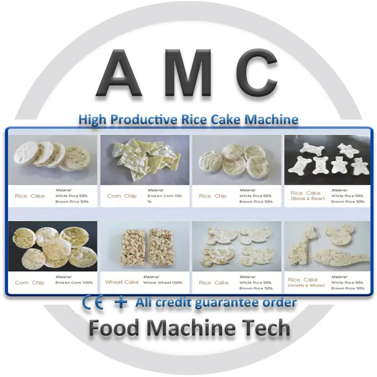 Americhi Rice Pop Cake Machine + rice cake machine extruder + korea rice cake tteokbokki making forming machine