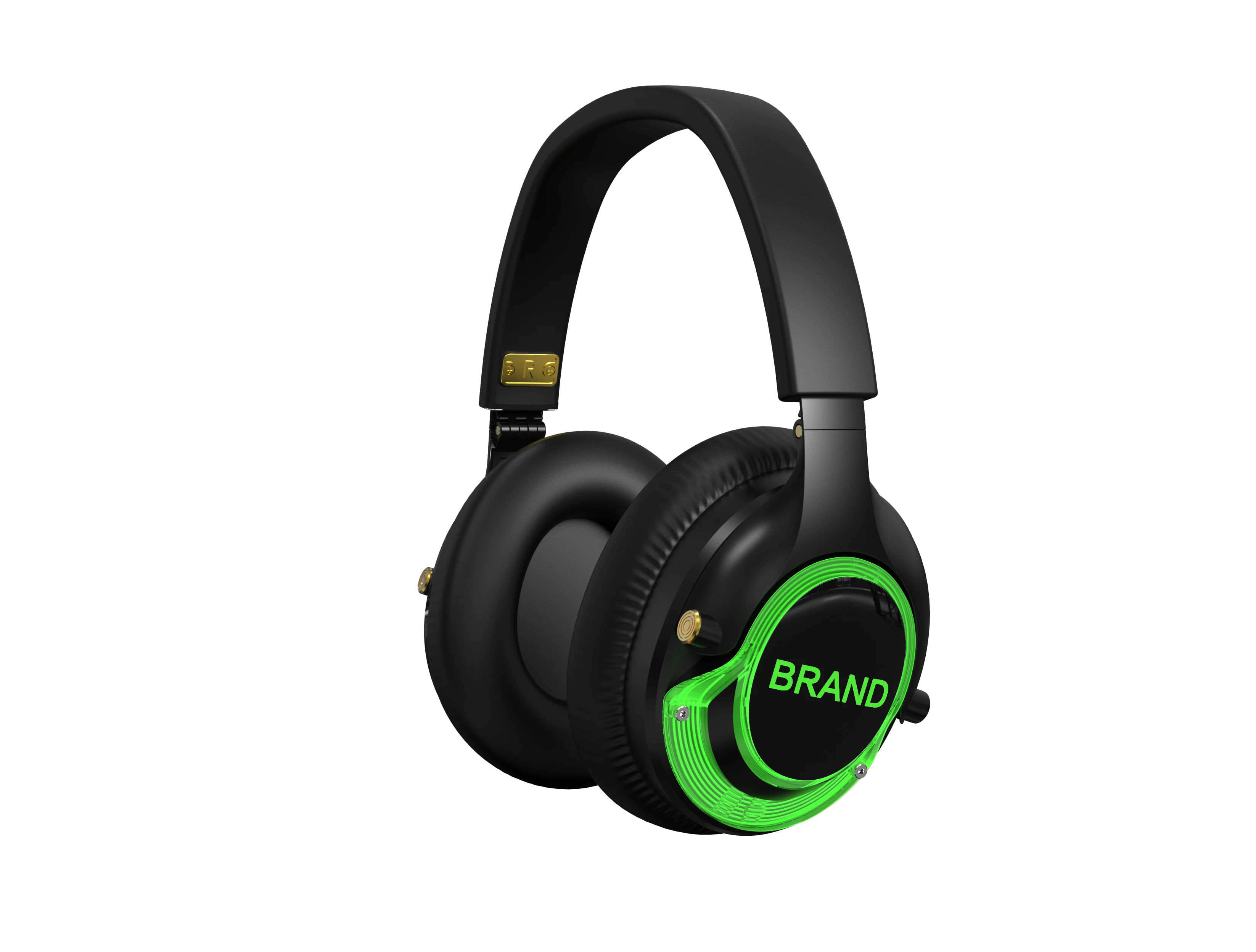 F49 Premium Sound Three Channel Silent Disco Headphones With Led And Customized Logo