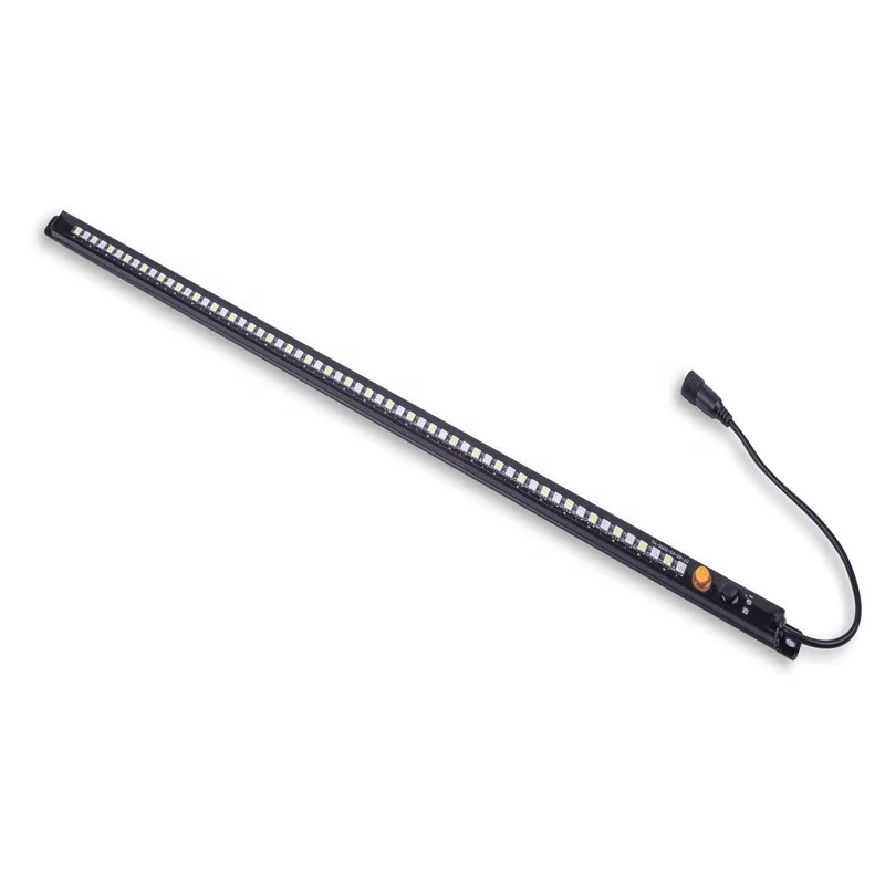 USA popular 30cm 60cm 90cm  Extruded aluminum profile DC12v 10-16v  dual colour led awning light bar for  vehicle camping