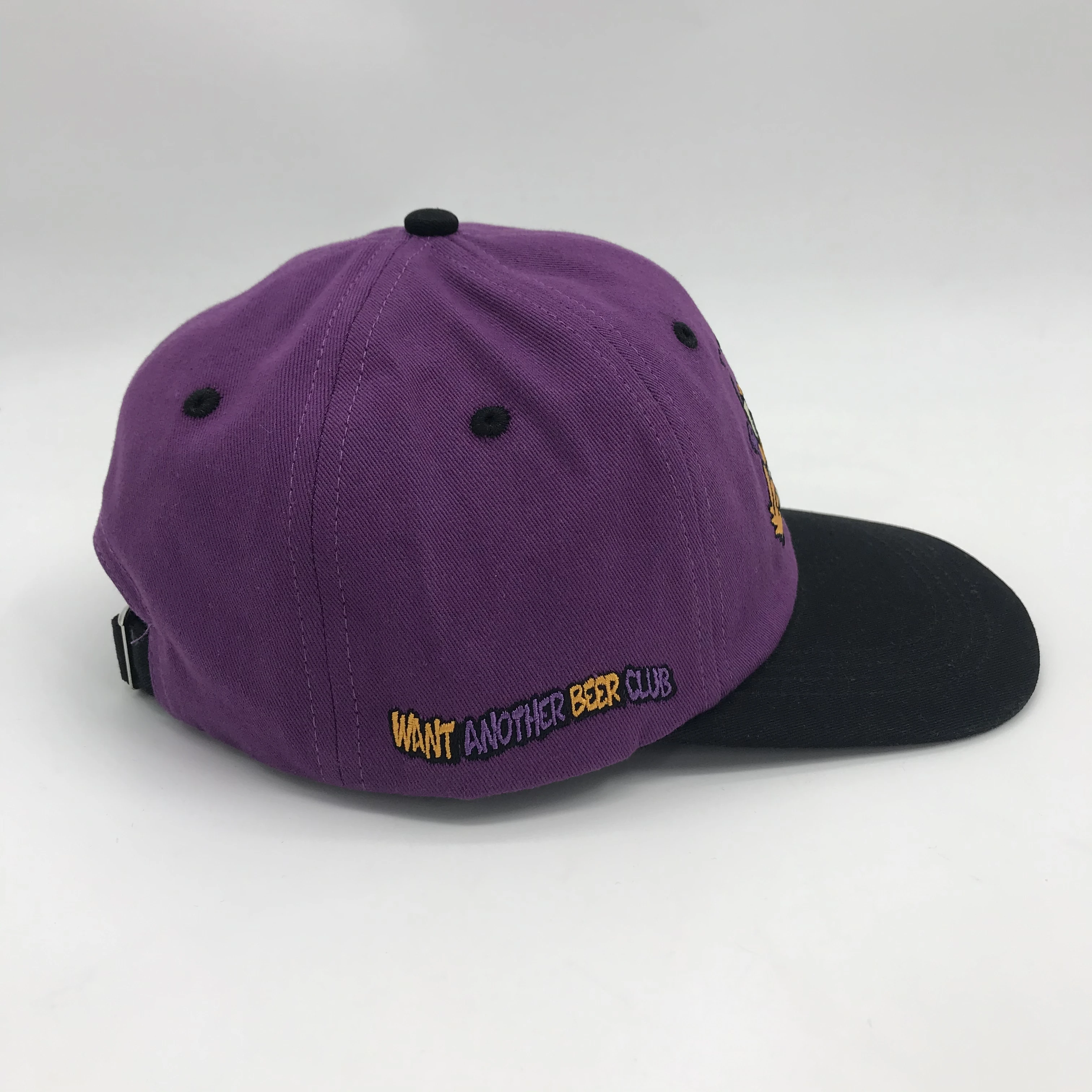 Customize vintage snapback hats OEM custom logo 6 panel unstructured corduroy snapback caps
