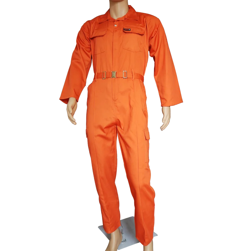 FLYTON Protective Mens Construction Safety Workwear Coveralls Manufacturer FT-QA01 Orange D