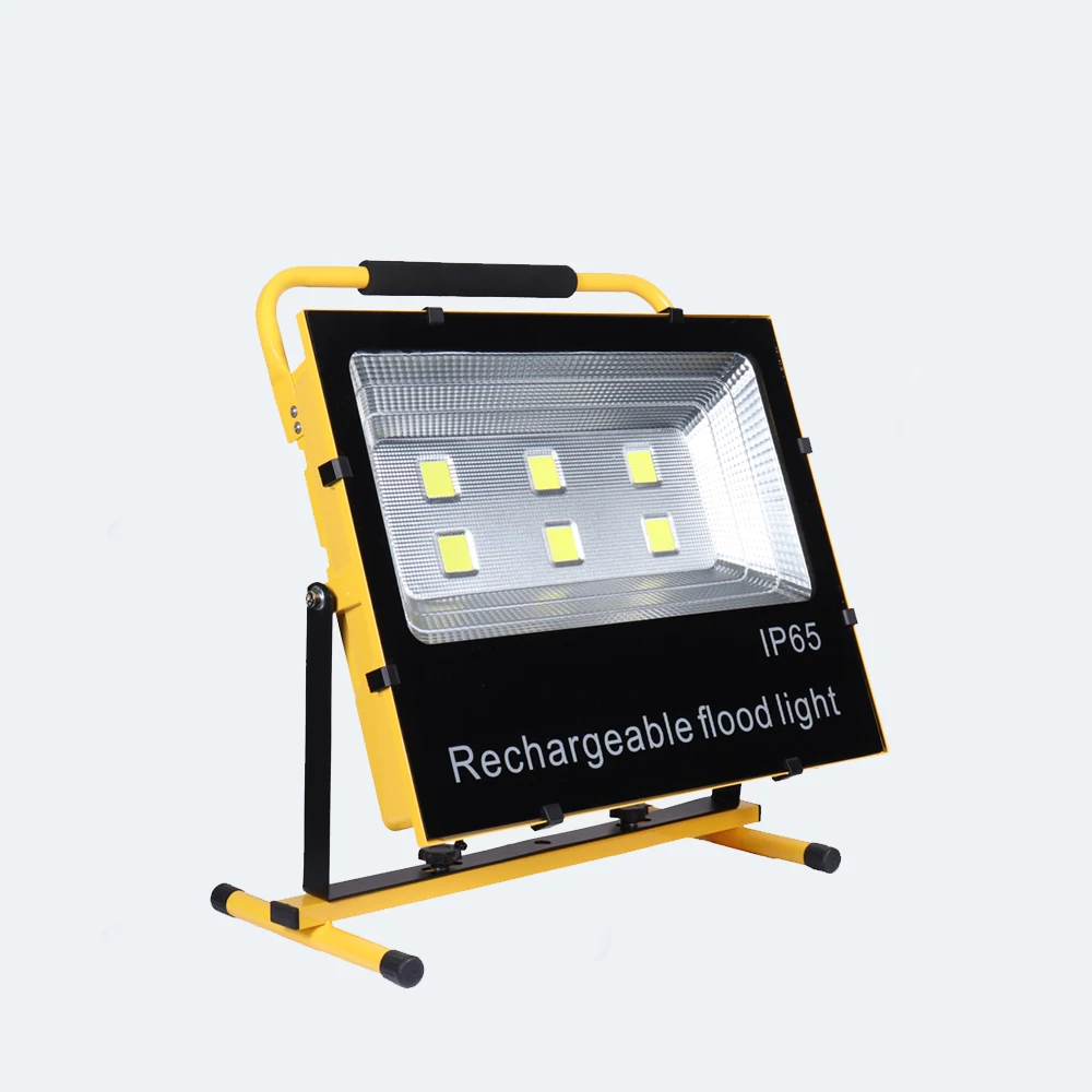8hours working hours outdoor IP65 with stand tiltable portable handle fishing 300w led work light