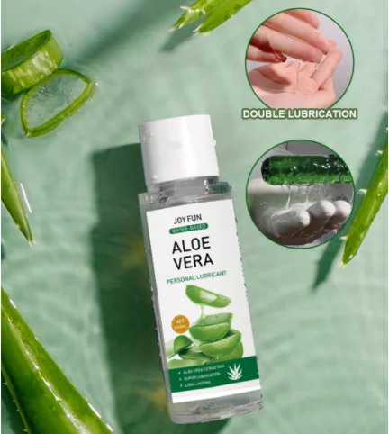 240ml ready to ship aloe natural sex gel plant water based sex lubricant