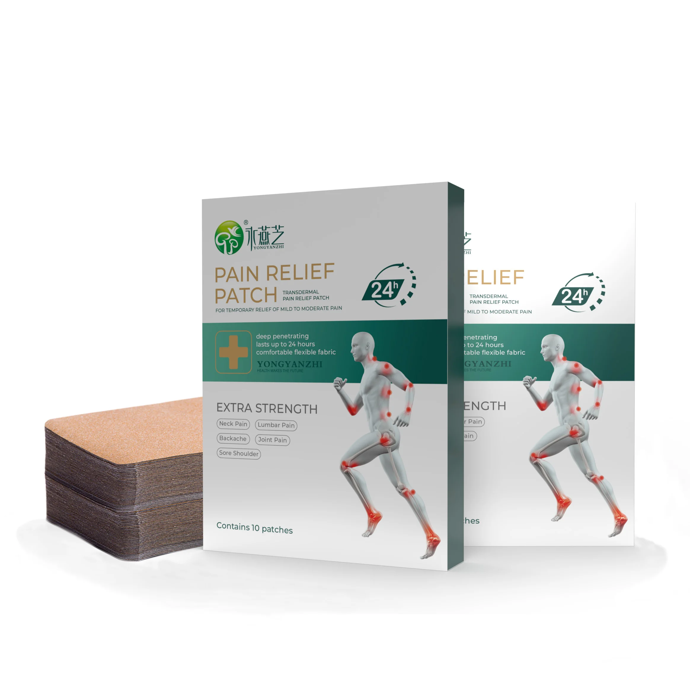 Custom Logo Health Care Ginger Patch Effective Pain Relief Patch For Shoulder Neck, Joint, Lumbar ,Knee Pain