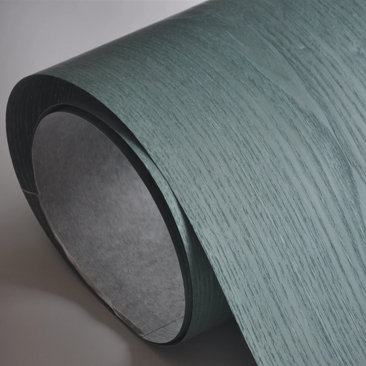 Dyed American Ash Wood Veneer Sheet Vivi Green Color Natural Veneer for Car Interior