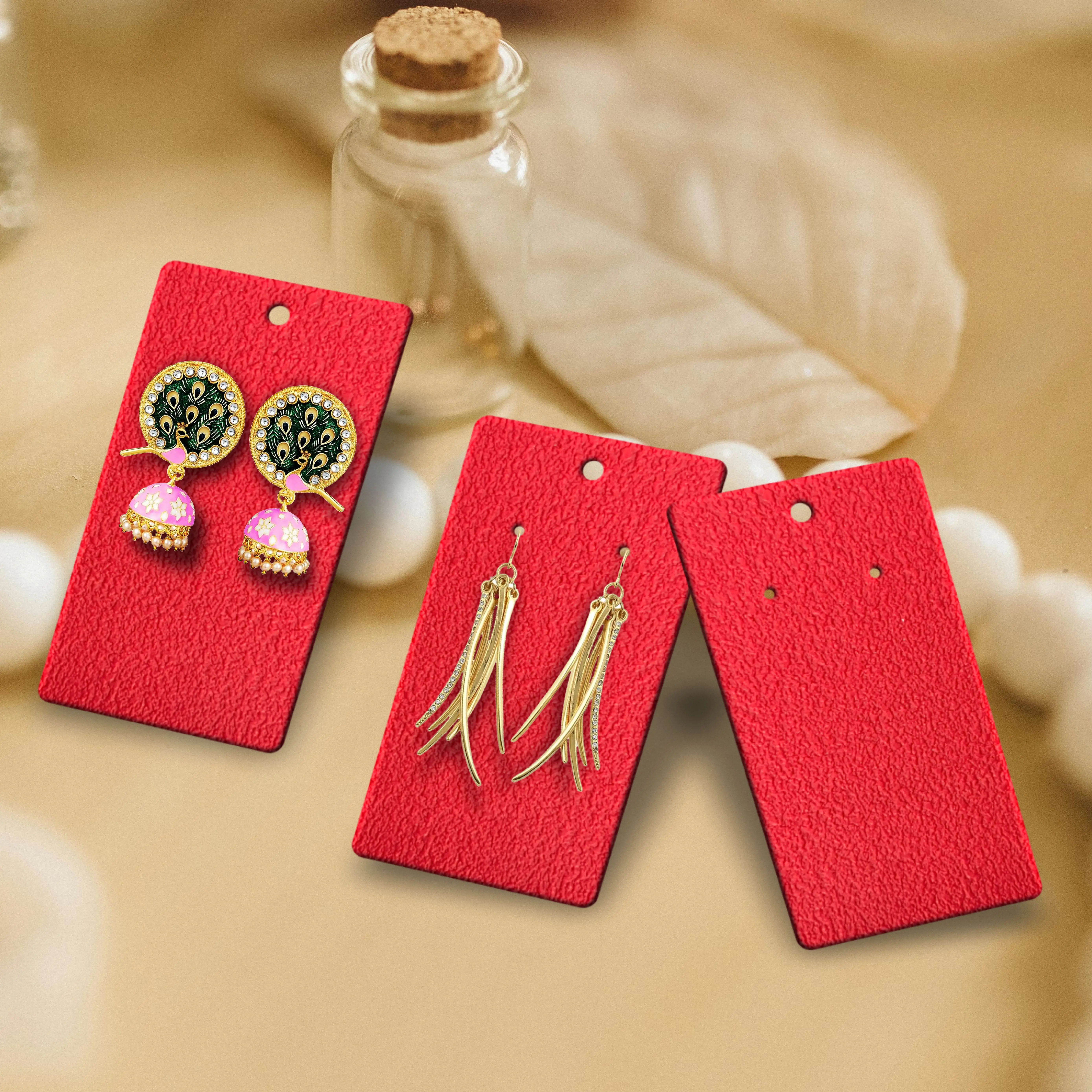 GSM Paper Jewellery Display Cards for Jewellery Wholesale Manufacturer