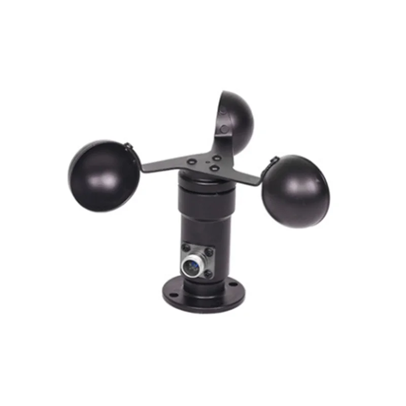 Аэропорт 3-чашка для измерения скорости ветра, цифровой прибор для измерения уровня Датчик Анемометр