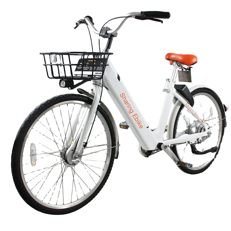 Aluminum Alloy  Electric Sharing Bicycle 36V 350W  Brushless Motor Electric Sharing Bike