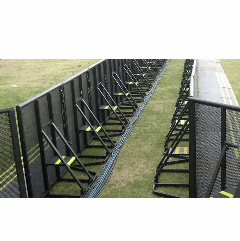 Steel Portable Square Aluminum Crowed Barricade stage crowd control barriers for sale