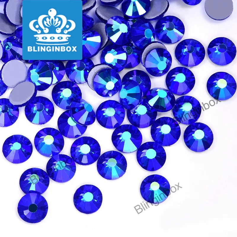 Бренд Blinginbox ss20 crystal ab Горячая фиксация Стразы Австрийское качество для роскошного платья