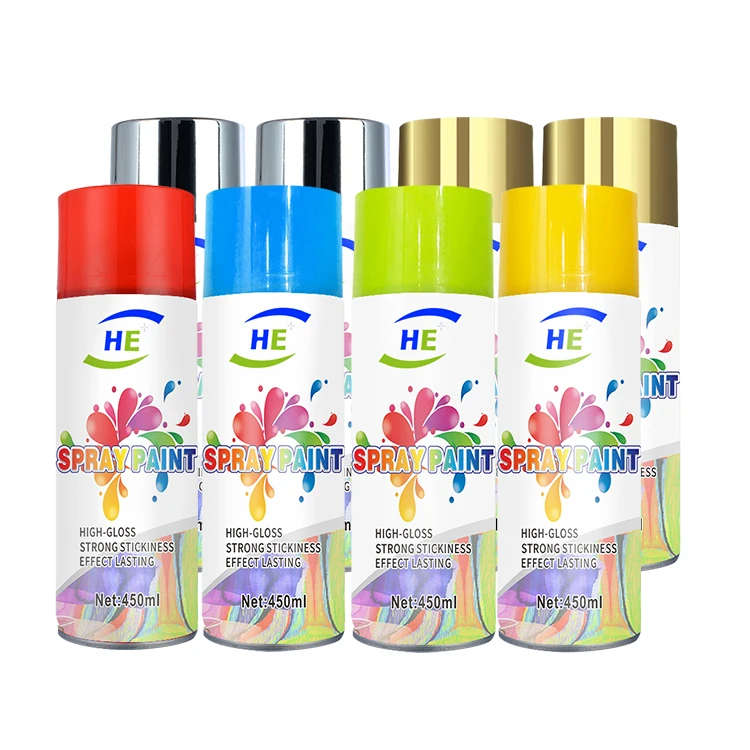 Painting Aerosol Optional Color Customizable for Car Graffiti 450ml Lacquering Spray from Factory