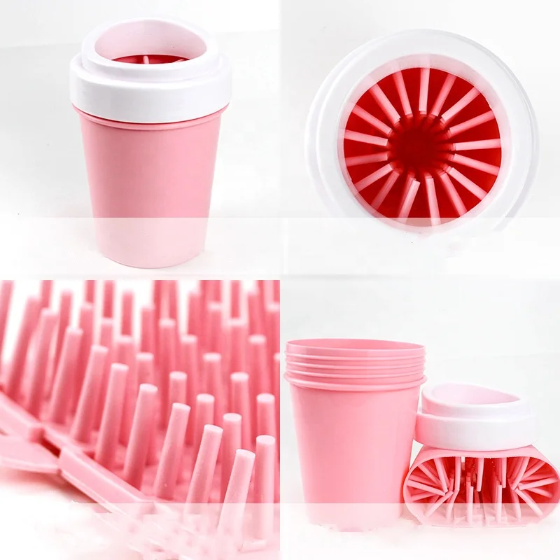 
Amazon hot seller wash pet foot bottle dog feet cup,wholesale and retail pet feet washer with Soft Silicone Pet Foot 