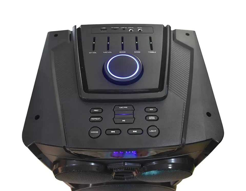 Temeisheng Wooden High Quality Speaker 3 way 10 Inch Large Stereo Speaker 200W Powerful Bluetooth Portable Wireless SpeakeR