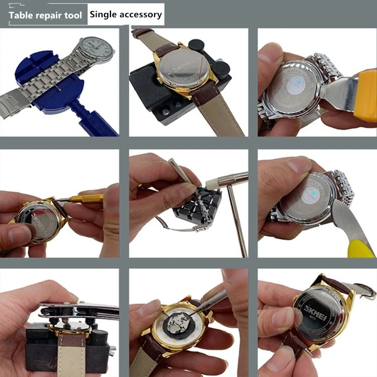 Wholesale Price 185 in 1 Watch Repair Tool Set Disassembly and Battery Replacement Kit 147