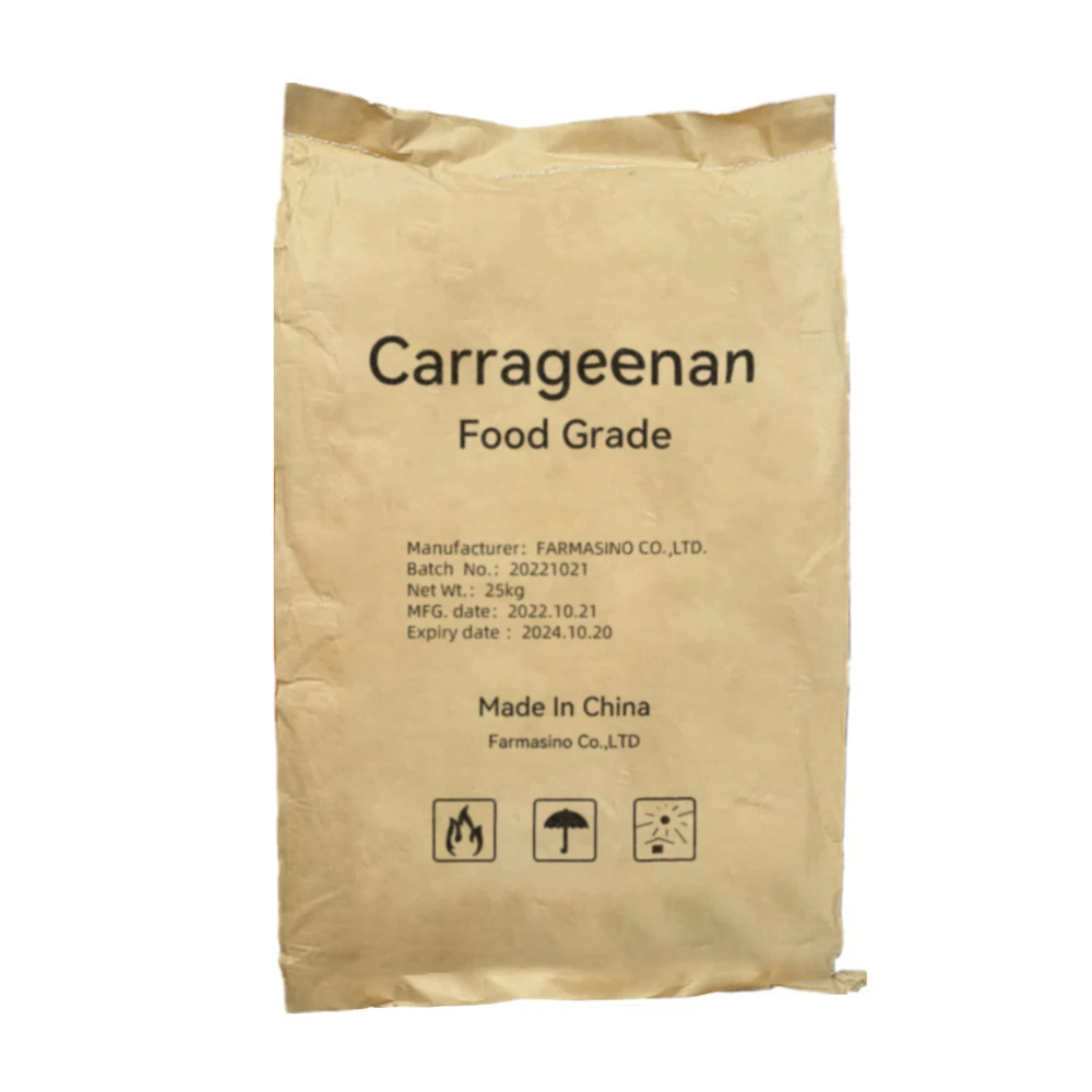 Refined Kappa Carrageenan Powder E407 for Jelly food additives with HALAL