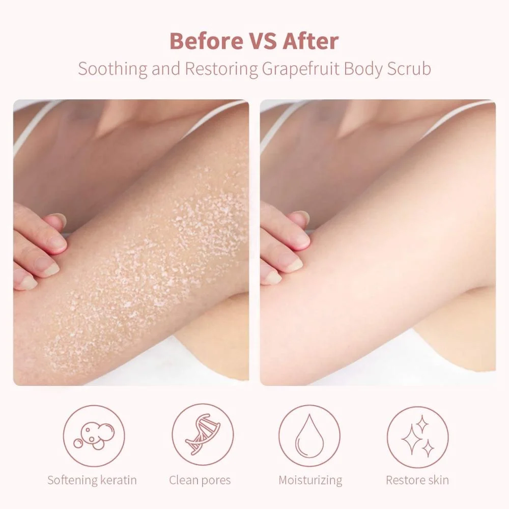 ZPM OEM/ODM Private Label Organic Body Scrub Tea Tree Oil Exfoliating Body and Foot Natural Scrub