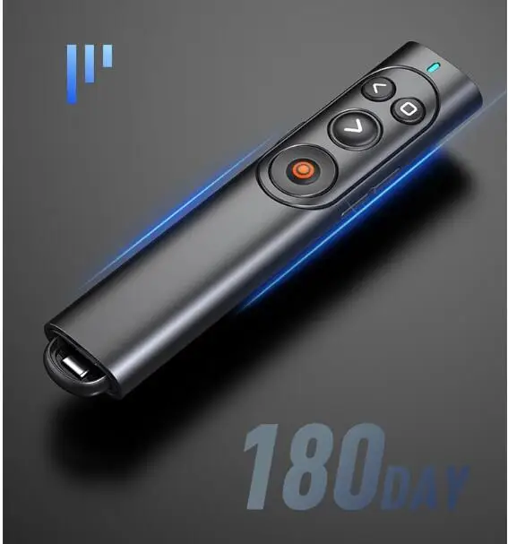 Беспроводная лазерная указка с USB + приемником type C, 2,4 ГГц