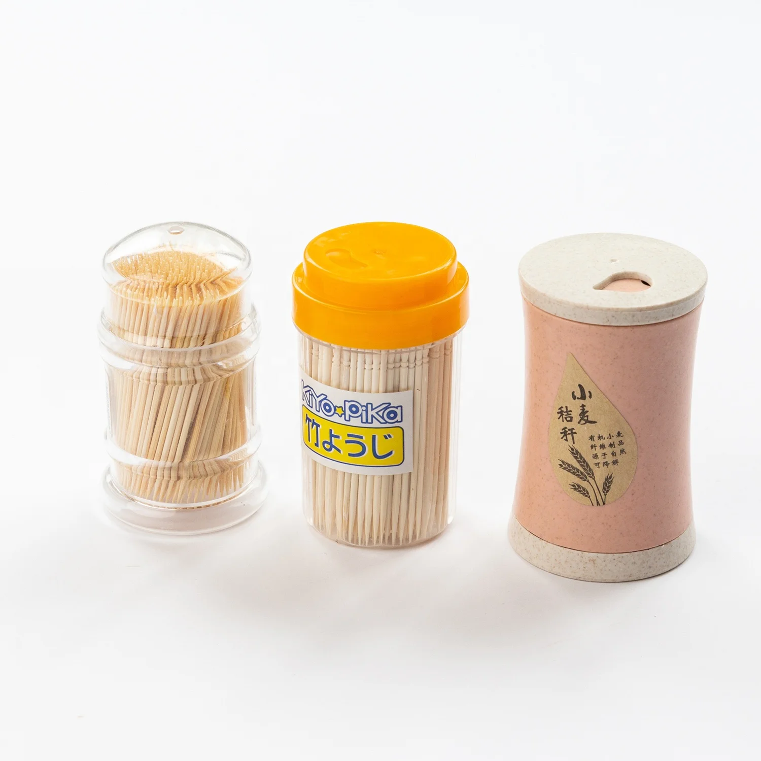 High Quality Natural Custom Disposable Double Point Bamboo Toothpicks