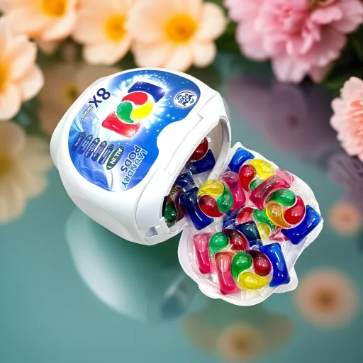 Eco liquid beads OEM laundry pods 3in1 detergent concentrate lasting fragrance beads laundry pod wholesale
