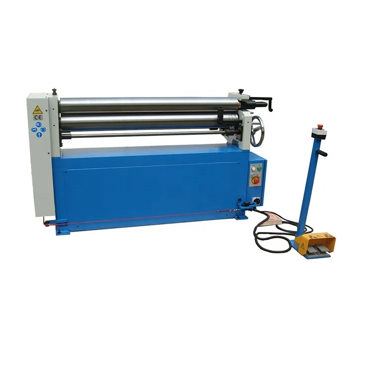 ESR-1300x1.5 electric slip roll machine and round duct bending machine motor driven rolling machine