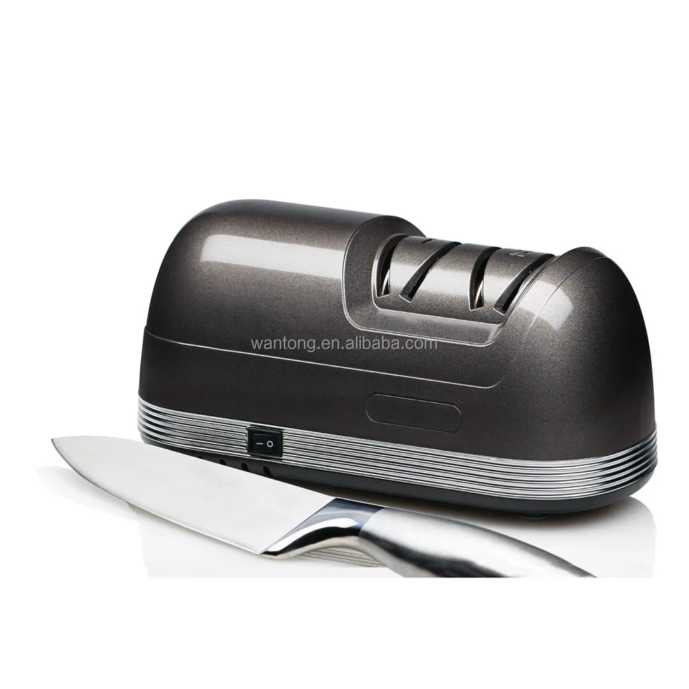 GS/RoHS/ETL  Professional Diamond Coating 2 Stage Swift Sharp Fast Sharpening Electric Knife Sharpener Stone Scissor Ceramic