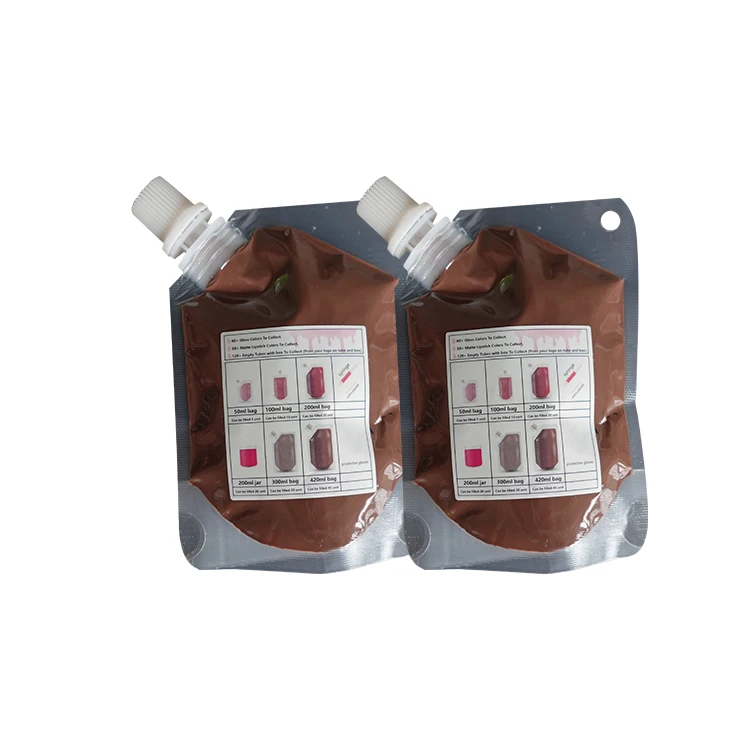 Favorable Price vegan lip gloss base matte waterproof lip gloss pink base gel