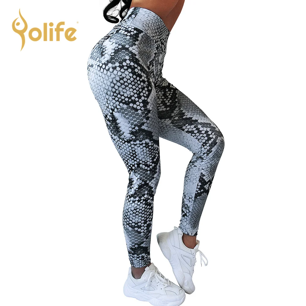 
Women Fitness Leggings High Waist Slim Sports Pants Sexy Zebra Snake Leopard Animal Skin Print yoga leggings 