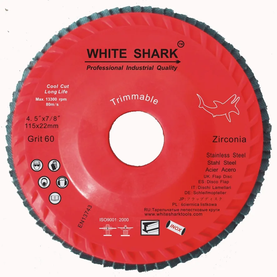 Factory direct supply cool cut long lift abrasive grinding wheel sanding disc fiber disc