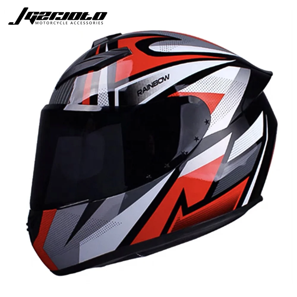 Motorcycle mens flip up Helmet Flow line sports visor head casque Universal parts Motorbike Full Face DOT Helmets