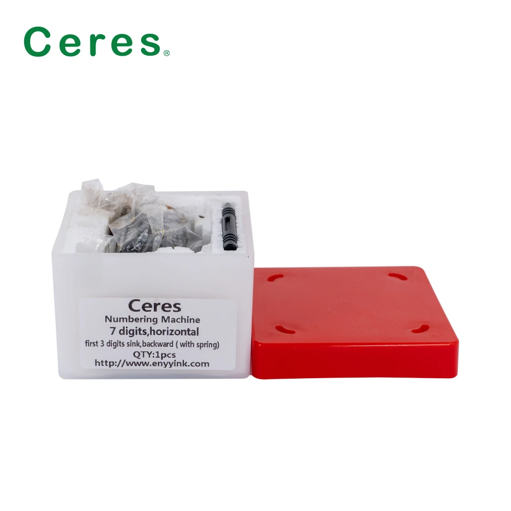 GTO52 code machine 7 digital backward horizontal type