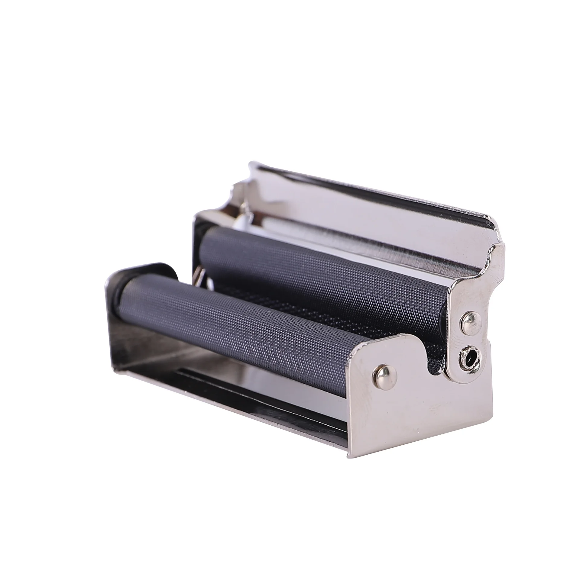 78mm Classical Portable Cigarette Roller Metal Manual Stainless Steel Tobacco Rolling Machine Flexible Roller Cigarette Maker