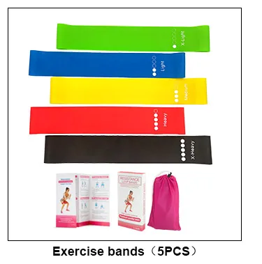 Wholesale Custom Logo 11Pcs Elastic Fitness Workout Gym Exercise Resistance Bands With Dropshipping