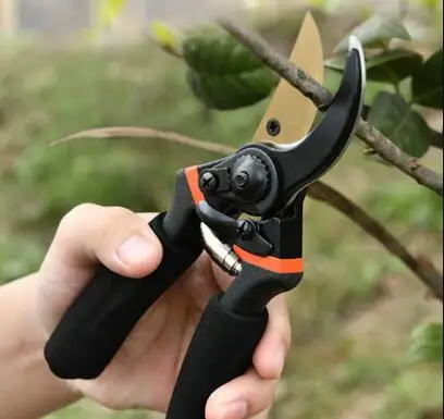 Professional garden tools thickened SK5 tree shears strong garden pruning scissors high quality potted pruning shears