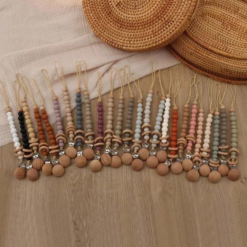 Силиконовая детская пустышка на цепочке с прищепкой детская пустышка на цепочке для ниппель Соска-пустышка цепи зажимы Держатель для пустышки